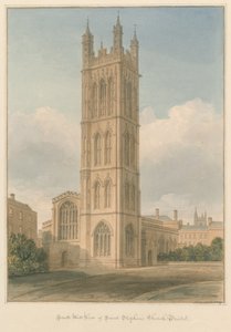 Somerset - Bristol - Iglesia de San Esteban de John Chessell Buckler