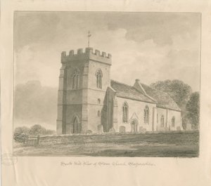 Iglesia de Stowe de John Chessell Buckler