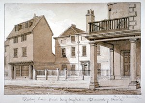 La rectoría, Santa María Magdalena, Bermondsey, Londres, 1828