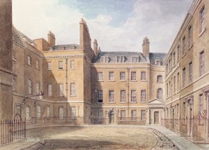 Vista de Downing Street, Westminster de John Chessell Buckler
