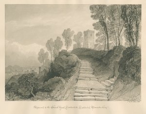 Worcestershire - Droitwich - Iglesia de Dodderhill, 1833 de John Chessell Buckler