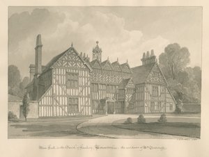 Worcestershire - Hanbury - Meer Hall de John Chessell Buckler