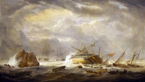 Guerras napoleónicas (1803-1815): la pérdida del "Magnífico", 25 de marzo