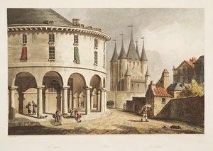 El Templo, ilustración de Versalles, París y Saint Denis, pub. 1805