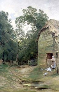 Una granja en Surrey de John Clayton Adams