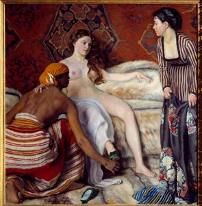 Orientalismo: “El tocador” de John Clayton Adams