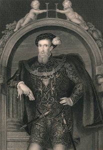 Henry Howard, Conde de Surrey, c. 1546, principios-mediados del siglo XIX de John Cochran