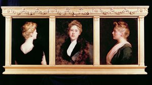 Triple Retrato de una Mujer