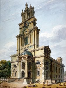Iglesia de Santa Ana, Limehouse, Londres, 1811 de John Coney