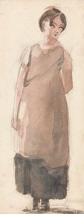 Una campesina en la Región de los Lagos de John Constable
