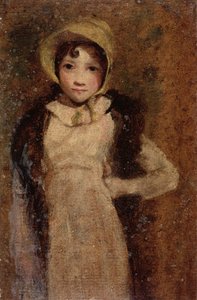 Una niña, se cree que es la hija del artista de John Constable