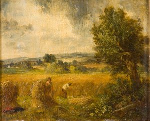 Un campo de maíz, 1796-1837 de John Constable