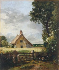 Una cabaña en un campo de maíz, 1815-1818