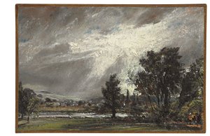 Una vista de Salisbury de John Constable