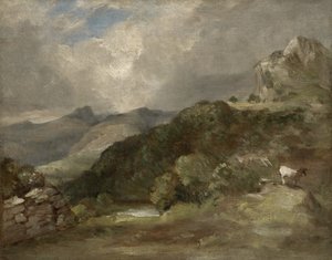 Bow Fell, Cumberland, 1807 de John Constable