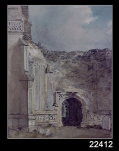 Iglesia de East Bergholt: Arco norte de la torre en ruinas de John Constable