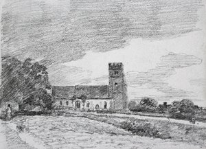 Iglesia de Feering, 1814 de John Constable