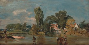 Molino de Flatford de John Constable