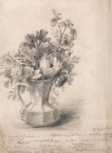 Flores en una jarra de John Constable
