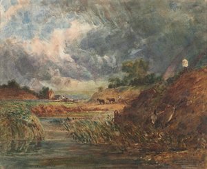 Hampstead Heath, 1800s de John Constable