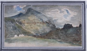 Hellvellyn, 1806 de John Constable