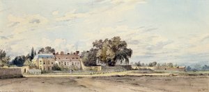 Casas en Putney Heath de John Constable