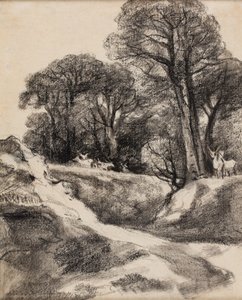 En Helmingham Park, Suffolk de John Constable