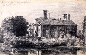 Knowle Hall, 1820 de John Constable