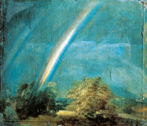 Paisaje con doble arco iris de John Constable