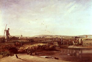 Mistley, Valle del Stour de John Constable