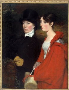 Retrato de Ann y Mary Constable. Pintura de John Constable (1776-1837), circa 1810-1814. Colección privada. de John Constable