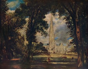Catedral de Salisbury, c. 1823