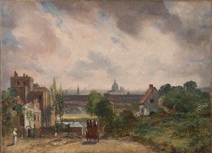 Casa de campo de Sir Richard Steele, Hampstead de John Constable