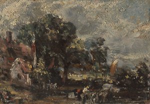 Boceto para "El Haywain" de John Constable