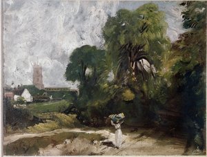 Stoke-by-Nayland de John Constable