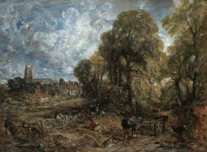 Stoke-by-Nayland, 1836 de John Constable