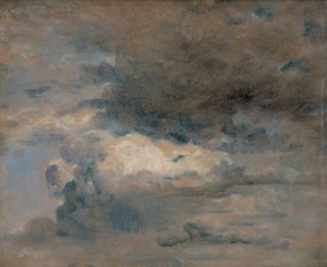 Estudio de Nubes - Tarde, 31 de agosto de 1822 de John Constable