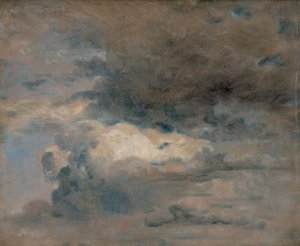 Estudio de nubes - Tarde, 31 de agosto de 1822 de John Constable