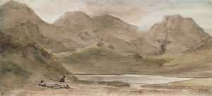 Sty Head Tarn, 12 de octubre de 1800 de John Constable