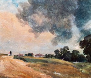 Vista en Hampstead, mirando hacia el este de John Constable