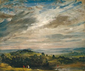 Vista desde Hampstead Heath, mirando hacia Harrow de John Constable