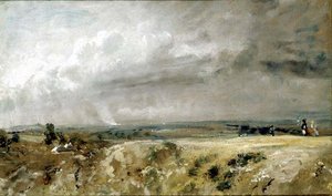 Vista en Hampstead Heath de John Constable