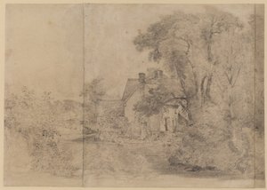 Casa de Willy Lott, East Bergholt de John Constable