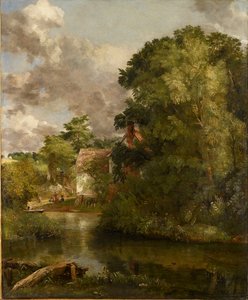 La casa de Willy Lott desde el Stour La granja del valle de John Constable