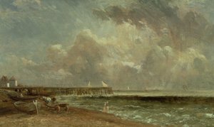 Muelle de Yarmouth, 1822 de John Constable