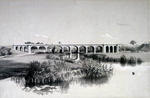 Viaducto de Avon, Wolston, 2 de julio de 1837 de John Cooke Bourne