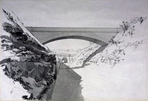 Túnel de Beechwood, 27 de julio de 1837 de John Cooke Bourne
