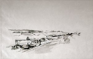 Corte de Blisworth, Northamptonshire, septiembre de 1838 de John Cooke Bourne