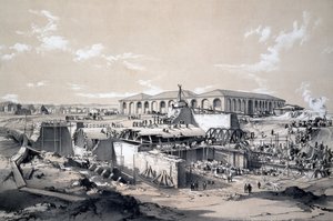 Construcción de la Casa de Motores Estacionarios, Camden Town, 26 de abril de 1837
