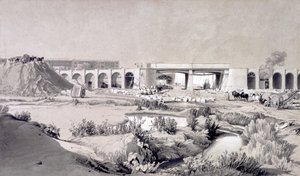 Puente de la Carretera de Hampstead, 5 de Octubre de 1836 de John Cooke Bourne